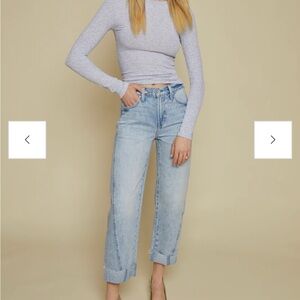 Pistola Kacey Light Wash Cropped Women's Jeans